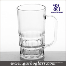 Talla de vidrio inferior taza de cerveza (GB093510N)